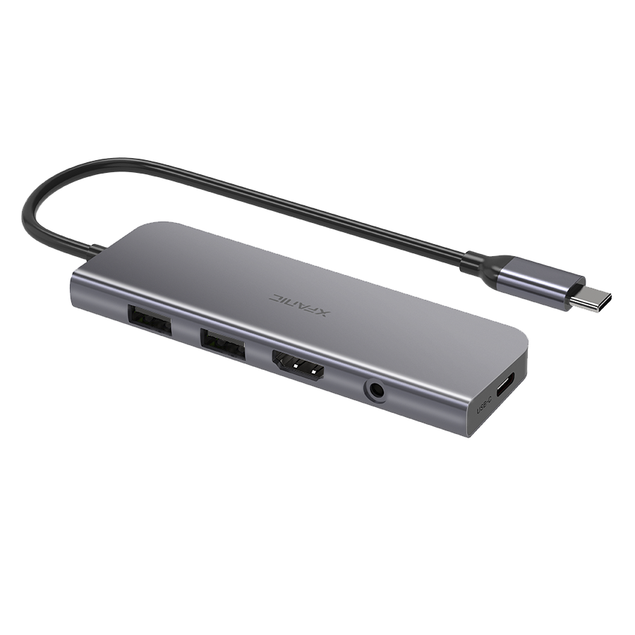 5合1 TYPE C-C 4K@30Hz，10Gbps, 多功能擴(kuò)展塢