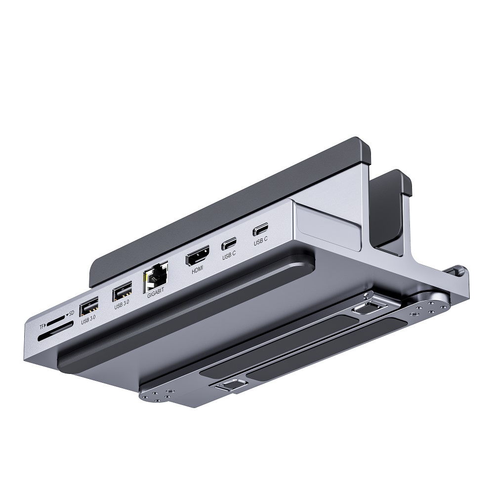 7合1 TYPE C-C 4K@60Hz，5Gbps，多功能，底座支架DOCK