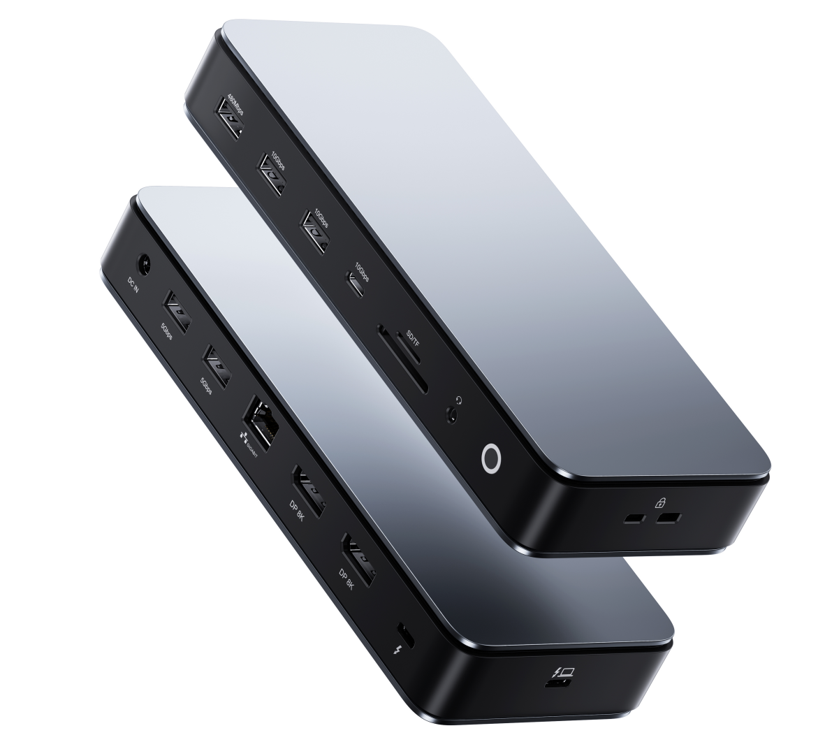 14合1 TBT4 8K@30Hz，40Gbps，TBT4擴(kuò)展塢，支持雙視頻擴(kuò)展