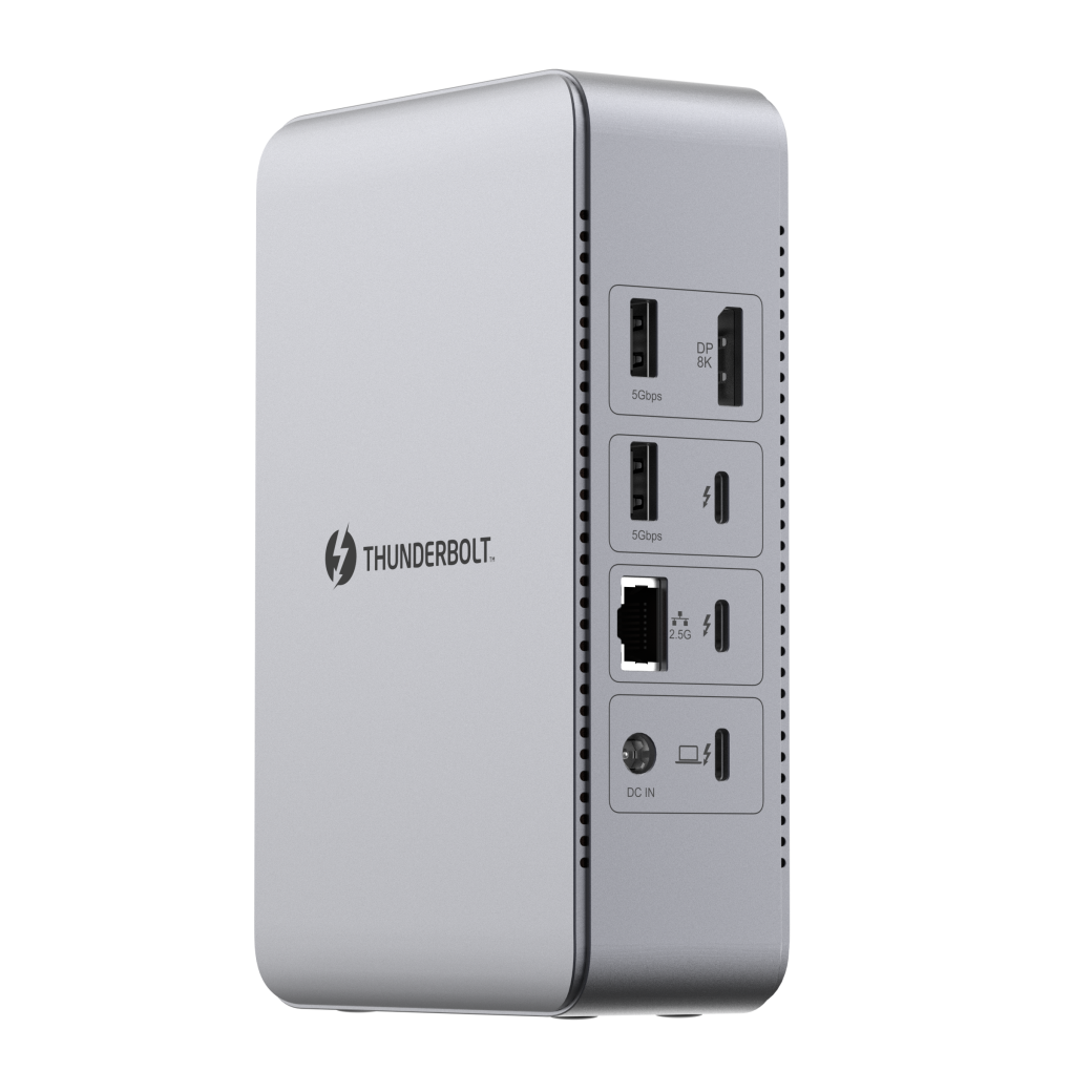 13合1 Thunderbolt4 8K@30Hz，40Gbps雷電4擴(kuò)展塢